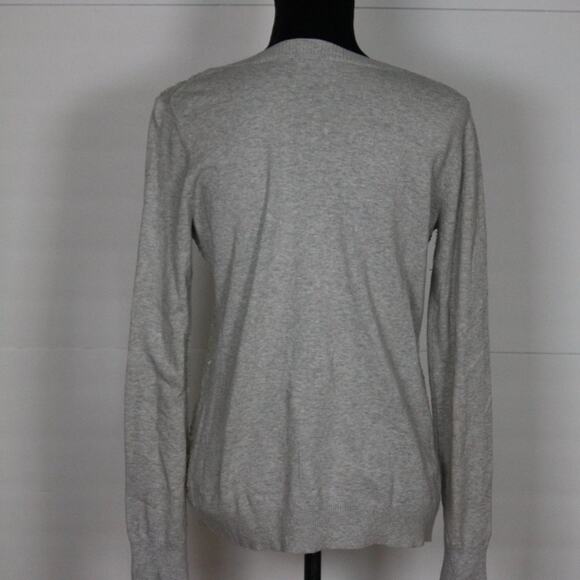 Express Grey Sweater with Silver Sequins Size Large - Picture 7 of 10